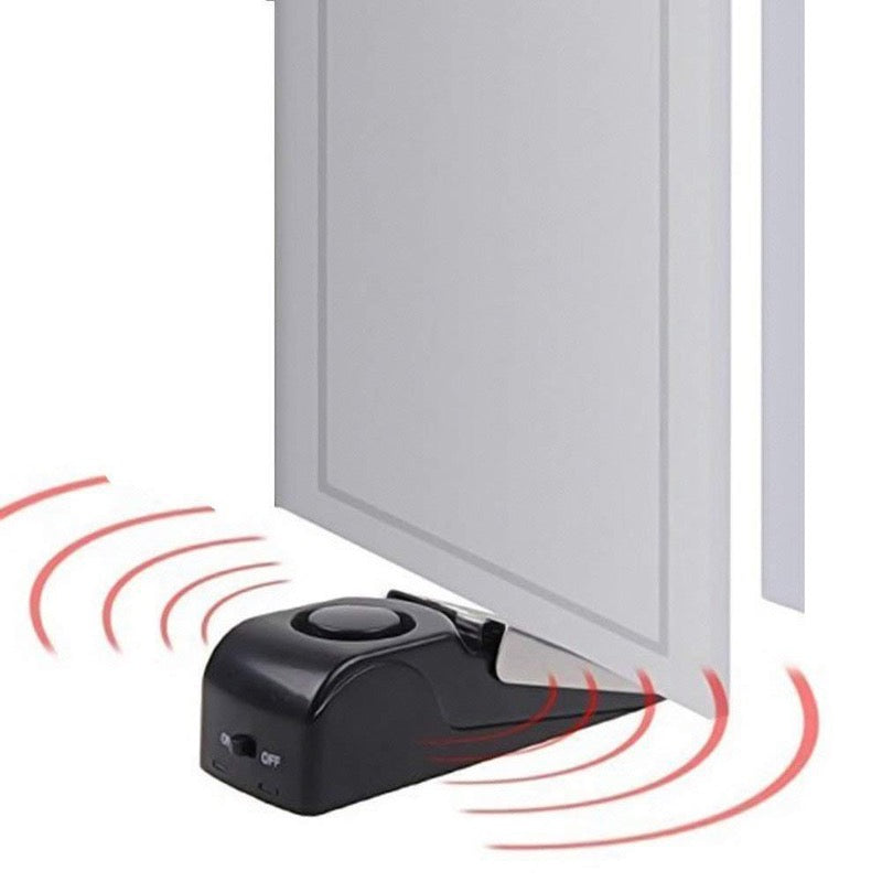 Electronic Burglar Alarm-Home Security Wedge Door Alarm-Hotel Intruder Alert